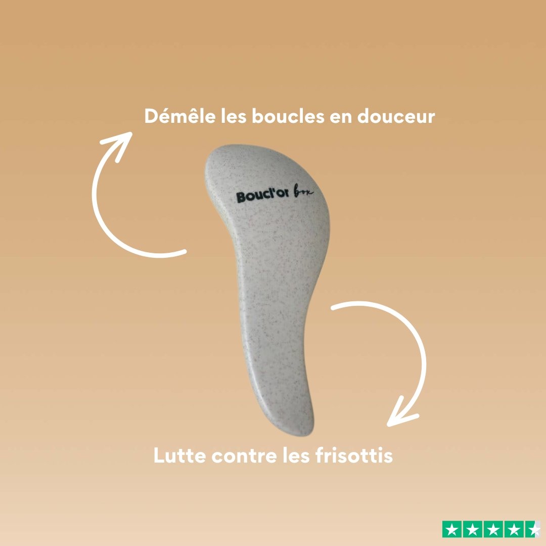 Brosse Démêlante Cheveux Bouclés - BOUCLOR BOX